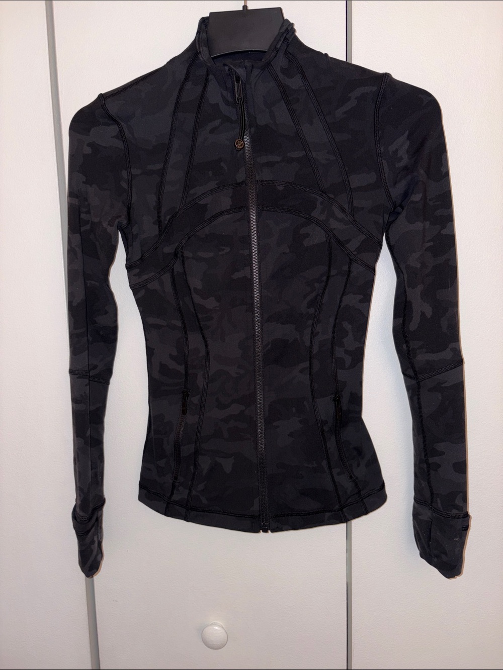 Lululemon Define Jacket in Black Camouflage